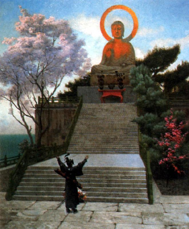 Jean Leon Gerome A Japanese Imploring a Divinity